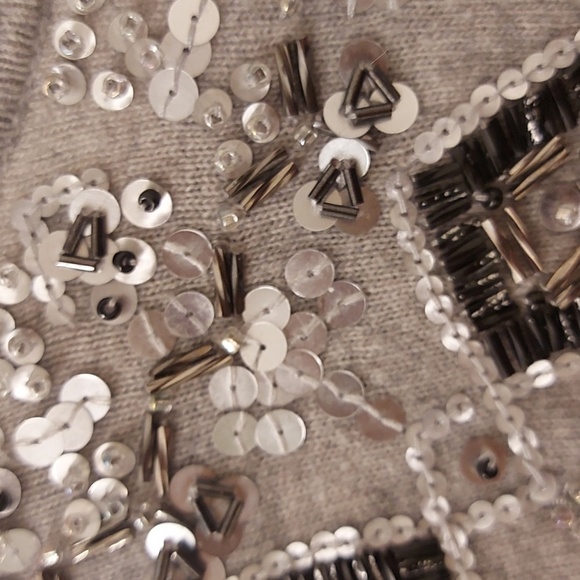 Beaded Cashmere blend sweater - Picture 3 of 4